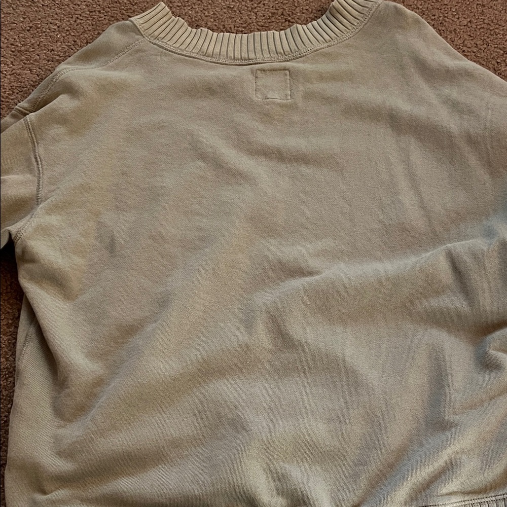 Sage Green Aerie Oversized Sweater - Picture 5 of 9